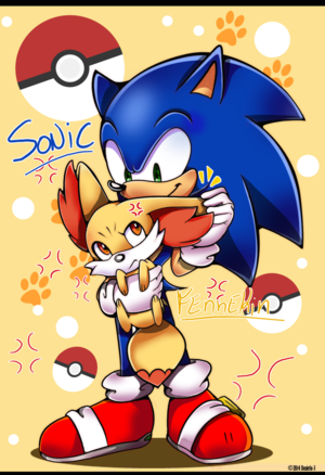  Sonic And Fennekin