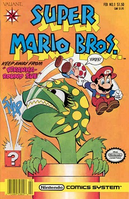  Super Mario Bros. comic covers