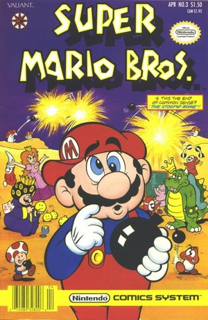  Super Mario Bros. comic covers