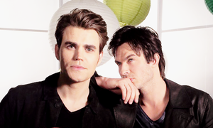 TVD Cast BTS of S6 Promotional Shoot