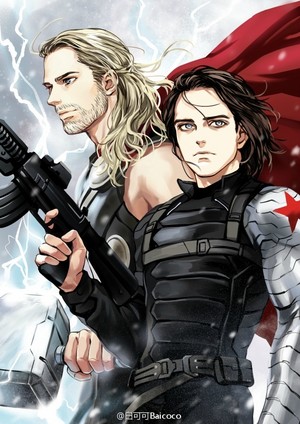 Thor and Bucky