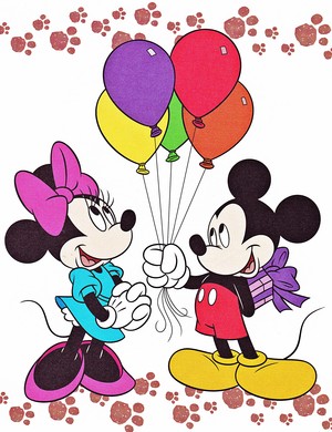  Walt डिज़्नी तस्वीरें - Minnie माउस & Mickey माउस