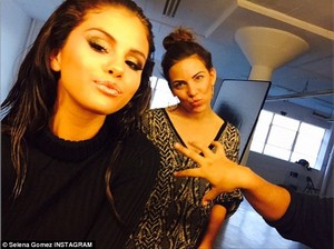  Selena sporting a Kylie look