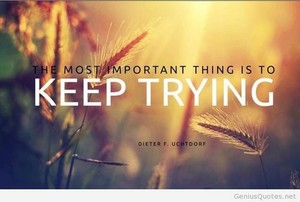  Keep Trying