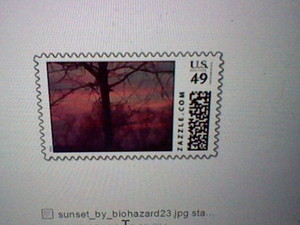  sunset stamps