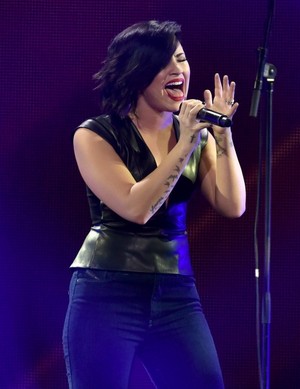  DECEMBER 5th - Demi Lovato performing at 102.7 KIIS FM’s Jingle Ball in Los Angeles, CA.