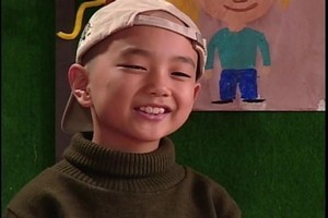  7 y.o. Yoo Seung Ho in "Daddy Fish". 2000