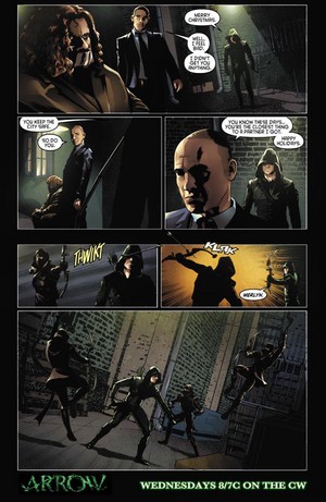  Arrow - Episode 3.09 - The Climb - Comic Vorschau