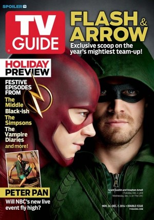  অনুষ্ঠান- অ্যারো and The Flash - Magazine Scans