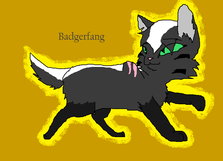Badgerfang-LightningClan cat