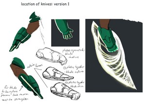  Big Hero 6 - Early Wasabi's Gloves Concept Art
