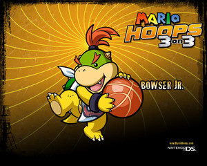  Bowser Jr. Mario Hoops 3-on-3 Background