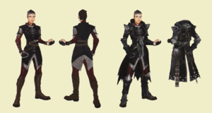  Cassandra concept art in The Art of Dragon Age: Inquisition