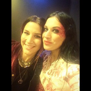 Cristina Scabbia and 샬럿, 샬 롯 Wessels