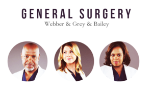 Doctors of Seattle Grace Mercy West / Grey Sloan Memorial   specialities