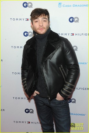  Ed Westwick @ The Men Of New York event at the Tommy Hilfiger Fifth Avenue Flagship