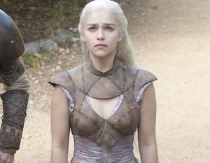 Emilia as Daenerys