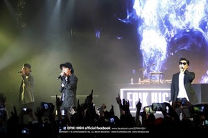  Epik High foto from baru saja 'PARADE 2014' concerts