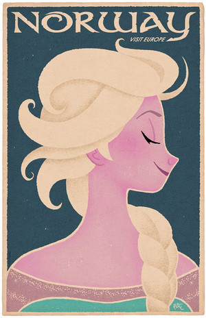  La Reine des Neiges Elsa Poster