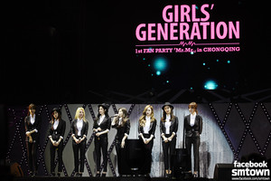  GIRLS’ GENERATION 1st پرستار PARTY 「Mr.Mr.」 in CHONGQING