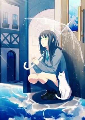  Girl With an Umbrella