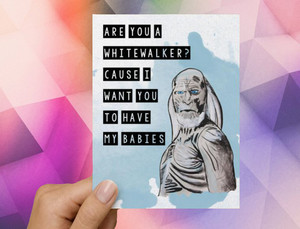  GoT White Walker Cinta Card