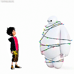  Happy Holidays from Hiro and Baymax!