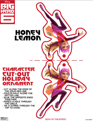  Honey limón Holiday Ornament Cut-out