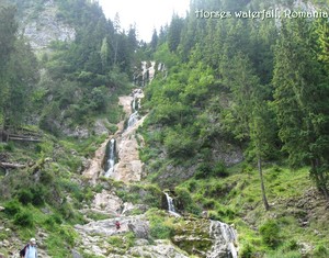  Лошади waterfall Maramures Romania