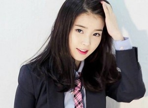  IU is so handsome