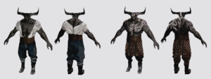  Iron bò đực, con bò, bull concept art in The Art of Dragon Age: Inquisition