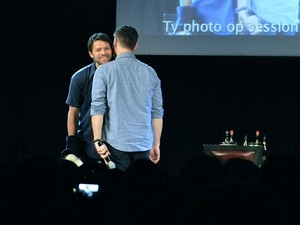  Jensen, Misha and Bunny!