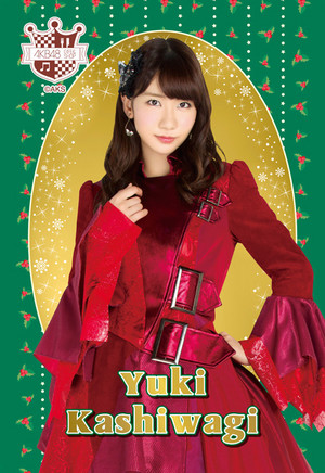  Kashiwagi Yuki - AKB48 Christmas Postcard 2014