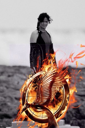 Katniss Everdeen | Catching آگ کے, آگ