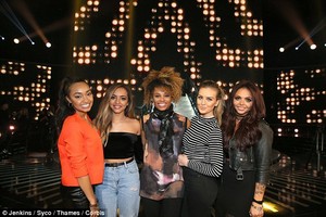  Little Mix at The X Factor studios