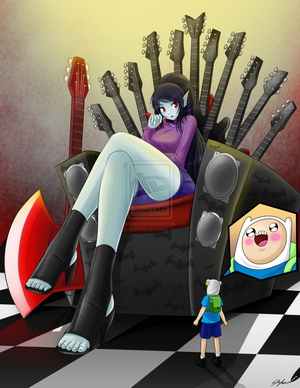 Marceline's throne