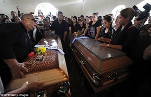 Maria Jose Alvarado funeral