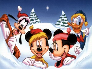  Mickey and Друзья Рождество
