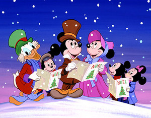  Mickey and friends navidad