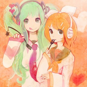  Miku and Rin | Vocaloid