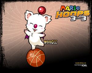  Moogle Mario Hoops 3-on-3 Background