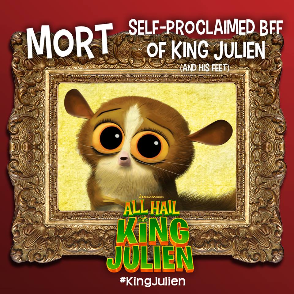 Mort: Self-proclaimed BFF of King Julien (and his feet)