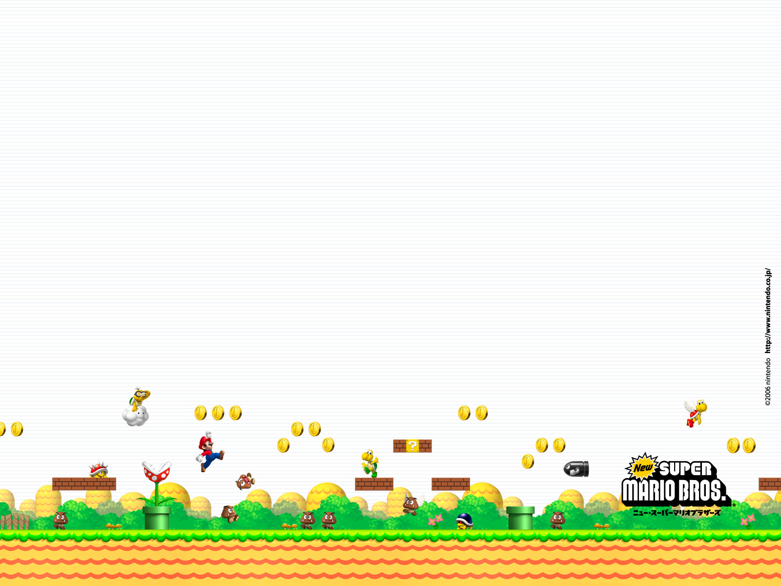 New Super Mario Bros. Background - Mario Photo (37817212) - Fanpop