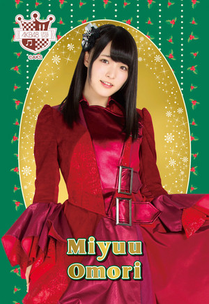  Omori Miyu - AKB48 Christmas Postcard 2014