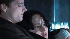  Peeta/Katniss "Stay with me" "Always" Catching Fire/Mockingjay Part 1 Gif