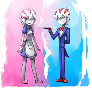  Peppermint Butler and Peppermint Maid, Human versions