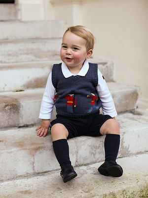 Prince George Christmas pictures