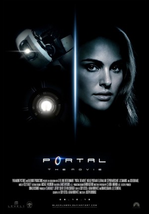  Real Video Game, Fake Movie Poster | Portal