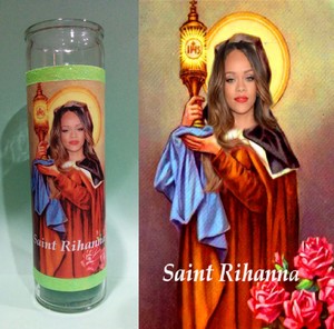  Rihanna Prayer Candle