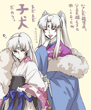  Sesshōmaru and his mother